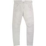 Silbergraue MAC Jeans Boyfriend-Jeans mit Reißverschluss aus Baumwolle für Damen Größe XS 