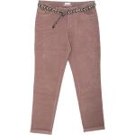 Braune Esprit Slim Fit Jeans mit Reißverschluss aus Baumwolle für Damen Größe XS 