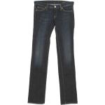Dunkelblaue Herrlicher Skinny Jeans mit Reißverschluss aus Baumwolle für Damen Größe XS 