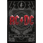 Schwarze 1art1 AC/DC Poster aus Papier mit Rahmen 61x91 