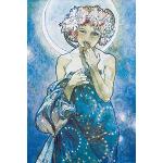 1art1 Alphonse Mucha XXL Poster Der Mond, 1902 Pla