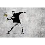 1art1 Banksy Kunstdrucke XXL mit Graffiti-Motiv 