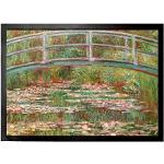 Asiatische 1art1 Claude Monet Schmutzfangmatten & Fußabtreter aus Polyamid maschinenwaschbar 