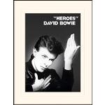 1art1 David Bowie Poster mit Rahmen 30x40 