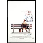 1art1 Forrest Gump Poster Plakat | Bild und Kunststoff-Rahmen - Tom Hanks, Gary Sinise (91 x 61cm)