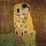 1art1 Gustav Klimt Poster Der Kuß II Kunstdruck Bi