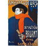1art1 Henri De Toulouse-Lautrec XXL Poster Aristid