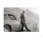 1art1 James Bond 007 Poster Sean Connery Mit Aston