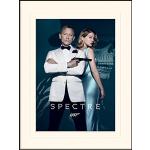 1art1 James Bond 007 Poster Spectre Filmplakat Gerahmtes Bild Mit Edlem Passepartout | Wand-Bilder | Im Bilderrahmen 40x30 cm