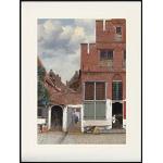 Cremefarbene 1art1 Johannes Vermeer Kunstdrucke aus MDF 60x80 
