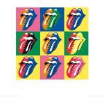 1art1 Rolling Stones Poster Pop Art Kunstdruck Bil