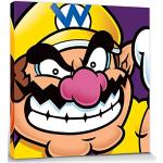 1art1 Super Mario Poster Wario Bilder Leinwand-Bil