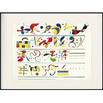 Cremefarbene 1art1 Wassily Kandinsky Kunstdrucke aus MDF 60x80 