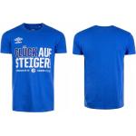 Marineblaue Schalke 04 T-Shirts aus Baumwolle Größe XXL 