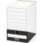 Weiße Pressel Archivboxen DIN A4 20-teilig 