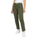 Grüne 2-Biz Slim Fit Jeans aus Denim für Damen Größe L für den für den Herbst 