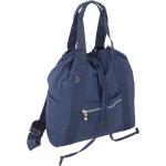 2 in 1 Rucksack Tasche Damen City Daypack sehr leicht Nylon bequem- in 6 Farben