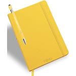 Gelbe Emoji Smiley Notizbücher & Kladden aus Papier 