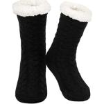 Reduzierte Schwarze Thermo-Socken aus Fleece für Herren für den für den Winter 