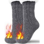 Reduzierte Blaue Hello Kitty Thermo-Socken aus Fleece für Herren für den für den Winter 