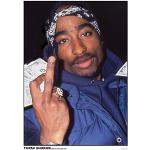 Bunte 2Pac Poster 