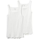 Weiße TCHIBO Bio Nachhaltige Herrenunterhemden aus Baumwolle Größe M 