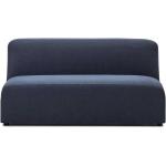 Dunkelblaue Moderne 4Home Zweisitzer-Sofas aus Stoff Breite 100-150cm, Höhe 50-100cm, Tiefe 50-100cm 2 Personen 