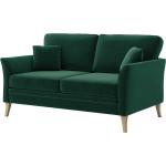 Grüne Loftscape Zweisitzer-Sofas aus Massivholz Breite 150-200cm, Höhe 50-100cm, Tiefe 50-100cm 2 Personen 