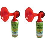 9 x AAB SIGNAL GAS HORN 400ml - GAS-HUPE, LUFT-HUPE, DRUCKLUFT-HUPE, HORN-S