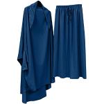 Blaue Vintage Clubwear mit Reißverschluss aus Lackleder für Herren Einheitsgröße für den für den Winter 