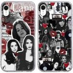 [2 Stück] Lana Del Rey Schutzhülle für iPhone XR Hülle 6,1", Transparente Silikon Case Ultra Dünn Kratzfest TPU für Junge Mädchen Handyhülle für iPhone XR,R2