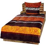 2-Teilige Bettwäsche Set Bett Bezug Übergröße 155x