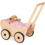 Reduzierte Hellbraune Pinolino Trixi Lauflern Puppenwagen aus Massivholz für Mädchen 2-teilig 