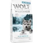2 x 12 kg Junior 'Blue River' - Freilandhuhn & Lachs Wolf of Wilderness Hundefutter trocken