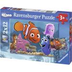 2 x 12 Teile Ravensburger Kinder Puzzle Disney Pixar Findet Nemo, der kleine Ausreißer 07556