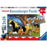 2 x 24 Teile Ravensburger Kinder Puzzle Yakari und seine Freunde 05577