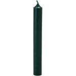 Dunkelgrüne 18 cm Kerzenfarm Stabkerzen 