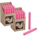 2 x 25 Stabkerzen Pink 180 x 22 mm Kerzenfarm Kerzen Candle Set