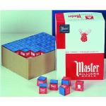 GamePoint 2 x Original USA Billardkreide Master blau, 144 Stück im Karton