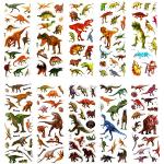 Dinosaurier 3D Sticker aus Papier für Mädchen 