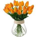 Orange Moderne Künstliche Tulpen 20-teilig 