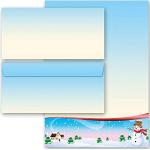 Weißes Paper-Media Designpapier DIN A4, 90g, 10 Blatt aus Papier 20-teilig 