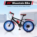 20 Zoll Fahrrad 7Gang Kinderfahrrad Jungenrad MTB Mountainbike Bike Kinderrad
