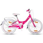 20 Zoll Kinder Fahrrad Mädchen Rad mit Rücktrittbremse Pink Neu
