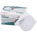Weiße Atemschutzmasken FFP2 20-teilig 