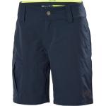 Marineblaue Helly Hansen Cargo-Shorts mit Reißverschluss für Damen Größe S 