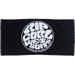 Schwarze Rip Curl Strandtücher aus Baumwolle 90x170 