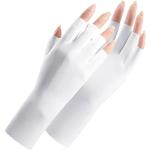 2023 Sommer UV Schutz Handschuhe Halbfinger Fahren Sonnenschutz Atmungsaktive Fäustlinge Seide Finger Eis Dünn V1Z1 Handschuh Halbhandschuhe