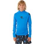 Blaue Langärmelige Rip Curl Longsleeves für Kinder & Kinderlangarmshirts aus Polyester Größe 50 