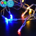 Bunte etc-shop LED Lichterketten mit Weihnachts-Motiv aus Kunststoff Farbwechsel | RGB 
